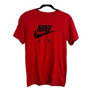 Nike Red and Black Short Sleeve Tee